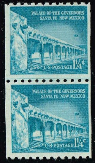 Us Stamp 1031a – 1960 Liberty Series - 1 1/4¢ Palace Of The Governors Mnh Lp