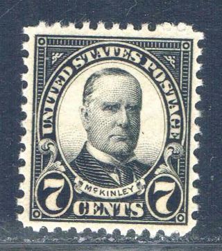 Us 639 Nh - 1926 - 8 Series 7c Mckinley - Retails For $5.  50