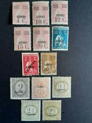 Portugal/acores Great Old & Stamps As Per Photo.  Very