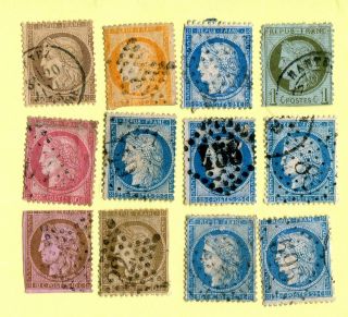 Large Number Of Republic Of France Stamps - 10 Scans.