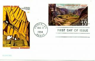 Us Fdc Ux176 Canyon De Chelly,  House Of Farnam (5305)