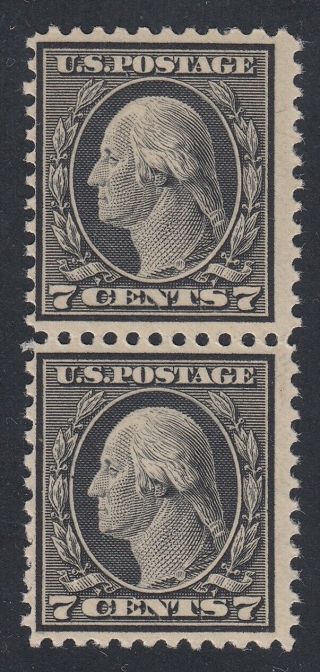 Tdstamps: Us Stamps Scott 507 7c Washington Nh Og Pair