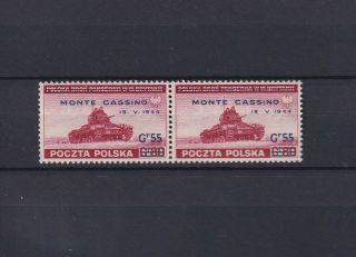 Poland 1944,  Poland Government In Exile,  Monte Cassino,  Fisher R338,  Mh