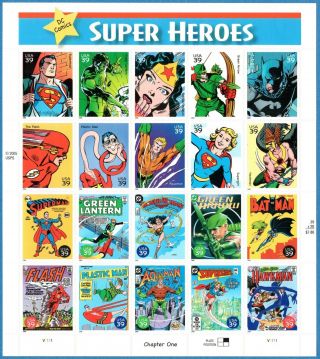 Usa Sc.  4084 39c Dc Comics Superheroes 2006 Mnh