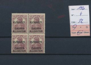 Lk68366 Germany 1920 Plebiscite Overprint Fine Lot Mnh Cv 72 Eur