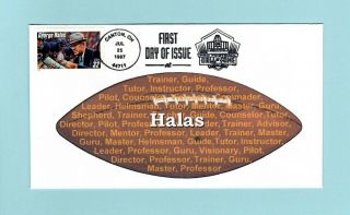 U.  S.  Fdc 3146 George Halas From The Football Coaches Set