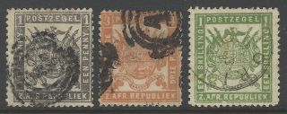 Transvaal Zar C.  1883 Early Classic Stamp Set To 1/ -,  All Fresh And Sound