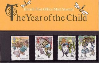 Gb 1979 Childrens Book Presentation Pack No.  110 Sg 1091 1094 Stamp Set 110