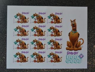 2018usa 5299 Forever Scooby - Doo - Sheet Of 12 Postage Stamps Nh