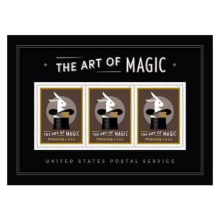 Usa: The Art Of Magic Rabbit In Hat Souvenir Sheet Of 3 Forever 2018 5306a