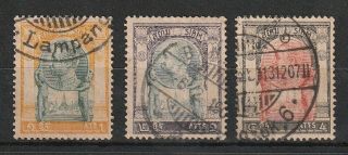 Thailand : 1905 - King Chulalongkorn Stamps - Group