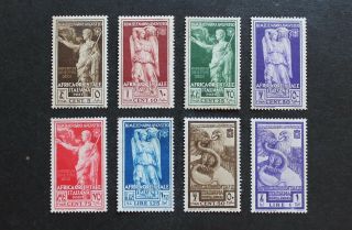 Italian East Africa - 1938 Scarce Two Sets Mh Lot Rr
