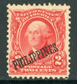 Usa 1903 Philippines 2¢ Washington Scott 227 E924 ⭐⭐⭐⭐⭐⭐