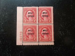 Buffalo Stamps: Scott 646 " Reds " Plate Block,  Mnh/og & Fine,  Cv = $80