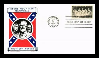 Dr Jim Stamps Us Stone Mountain Memorial Jackson First Day Cover
