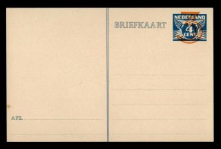 Dr Who Netherlands Vintage Postal Card Stationery Overprint C124287