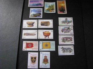 Hong Kong Stamp 4 Sets Scott 720 - 723,  725 - 728,  744 - 747,  752 - 755 Never Hinged Lot M