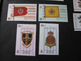 Hong Kong Stamp 4 Sets Scott 720 - 723,  725 - 728,  744 - 747,  752 - 755 Never Hinged Lot M 2