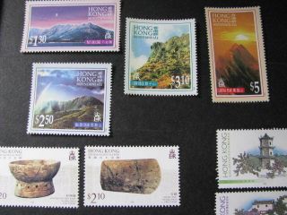 Hong Kong Stamp 4 Sets Scott 720 - 723,  725 - 728,  744 - 747,  752 - 755 Never Hinged Lot M 5