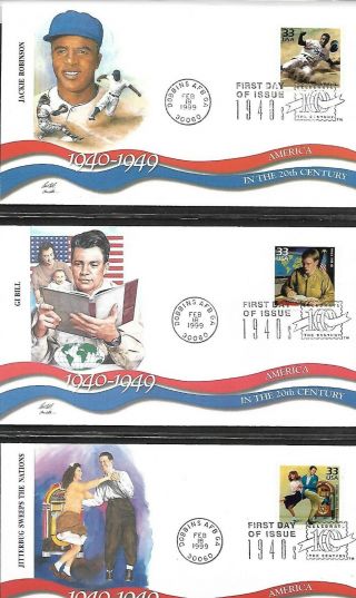 Usa 1999 First Day Cover,  Celebrate The Century,  1940 