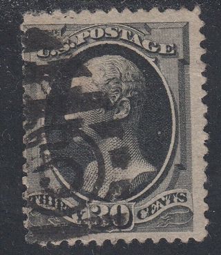 Tdstamps: Us Stamps Scott 190 30c Hamilton Cv$95.  00