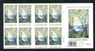 Booklet (20) Us 41c Stamps - 2007 Louis Comfort Tiffany - S 4165 Mnh