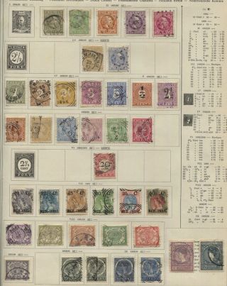 Netherland Indies 2 Pages Of Mh / To 1915