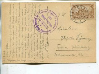 Germany Infla Post Card 22.  7.  1922