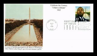 Dr Jim Stamps Us Martin Luther King I Have A Dream Sixties First Day Cover
