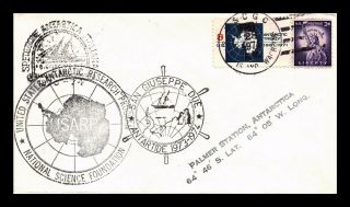 Dr Jim Stamps Us Coast Guard Antarctic Research Palmer Station Event Cover 1974