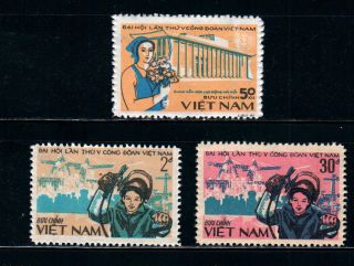 N.  430 - Vietnam - 5th Congress Of Vietnamese Trade Union Set 3 1983