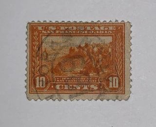 Travelstamps: 1913 Us Stamps Scott 400a 10c Panama - Pacific No Gum