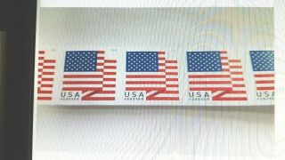 20 Usps Forever Flag Stamps 1 Book/sheet $8.  75