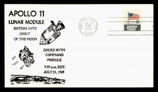 Dr Who 1969 Cape Canaveral Fl Apollo 11 Moon Orbit Space C138615