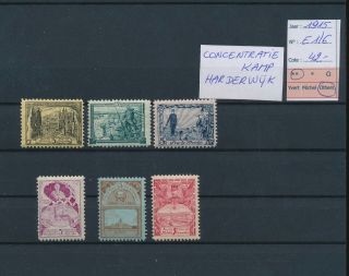 Lk77084 Belgium 1915 For The Mutilated Charity Stamps Mnh Cv 42 Eur