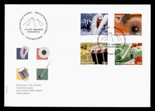 Dr Who 2010 Switzerland Customs Fdc Pictorial Cancel C120795