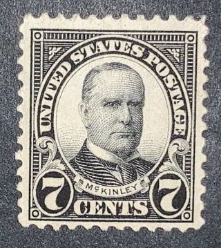 Travelstamps: 1923 Us Stamps Scott 559 7 Cent Mckinley,  Mnhog