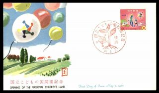 Mayfairstamps Japan 1965 Opening Of The National Children 