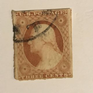 Scott Us 11,  3 Cent Stamp (lot 1)