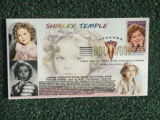 Shirley Temple (47c) Forever Stamp Fdc Bullfrog Cachet S 5060 09014 Digital Post