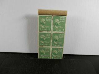 UNITED STATES POSTAGE GEORGE WASHINGTON 1789 1797 20 1 Cts STAMPS IN BOOK 5