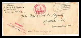 Dr Jim Stamps Us Frank Apo 606 First Day Mailing Wwii Legal Size Cover 1942