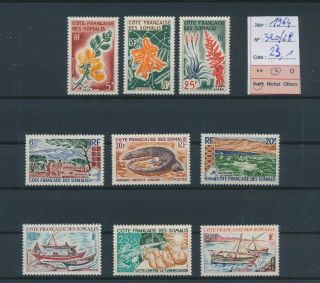 Lk85855 French Somalia 1964 Nature Fauna Flora Ships Mh Cv 23,  1 Eur