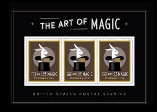 2018 Us Stamp - The Art Of Magic Souvenir Sheet - Scott 5306a