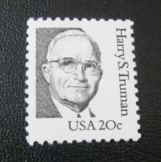 U.  S.  Stamp - - [single] - - Harry Truman - - (1984) - - Scott 1862 - -