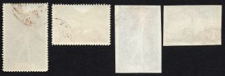 USSR 1939 set of stamps Zagor 579 - 582 CV=5$ 2