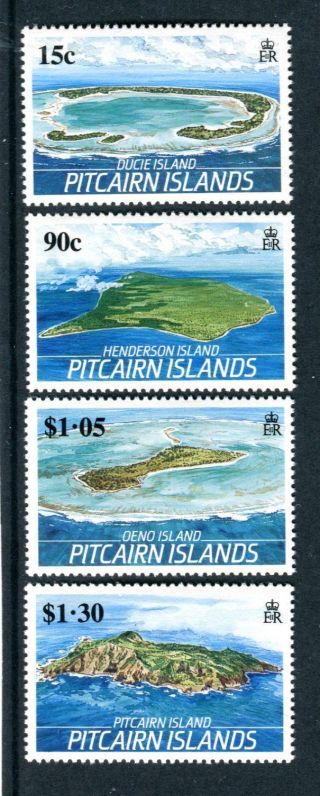 1989 Pitcairn Island Group - Muh Complete Set Of 4 Stamps