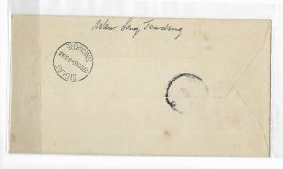 Indonesia 1961 FDC postally sent to Singapore 2