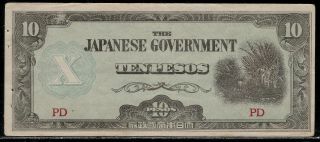 Japan Occupation Philippines During World War Ii 1942 Banknote