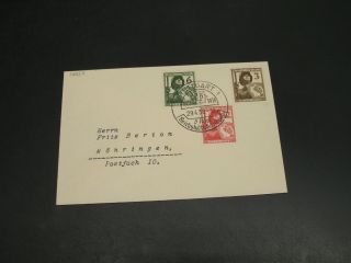 Germany 1938 Stuttgart Special Cancel Cover 16023